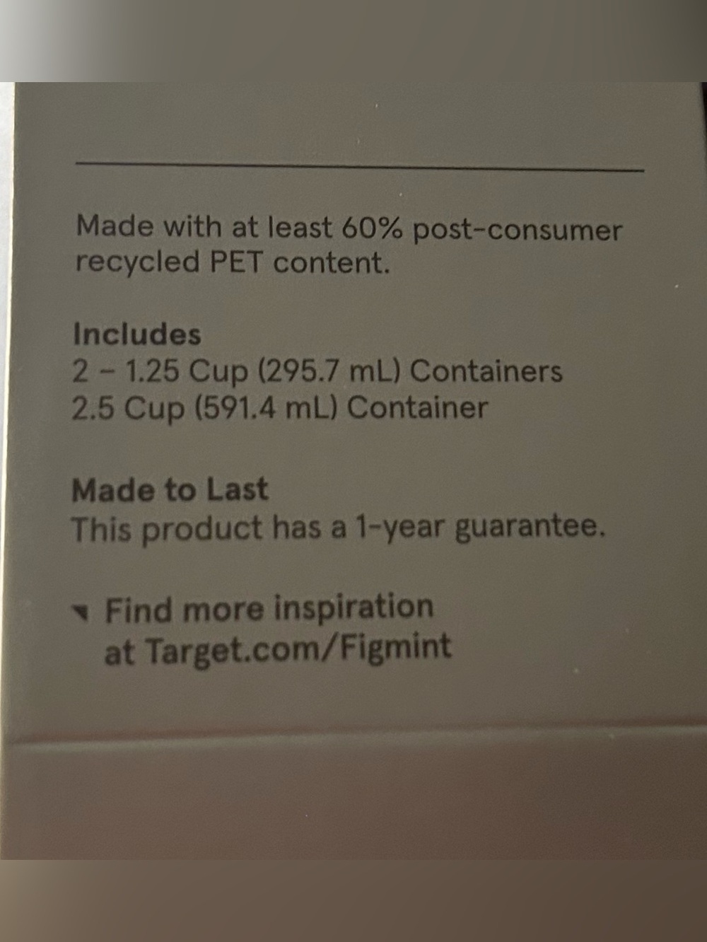 Figmint Food Storage Container.  2 sets-6 bowls - Picture 4 of 7